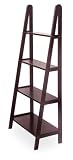 Step Ladder Shelving 4 - Tier Espresso