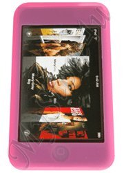 New Silicone Skin Case For Apple iPod Touch - Hot Pink