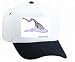 White Cap with dinosaur, reptile, ness, monster, loch