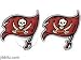 NFL TAMPA BAY BUCS BUCCANEERS Official Jibbitz Crocs Shoe Charms NEW COMPLETE SET