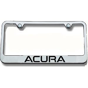 Chrome Custom Vehicle License Frames
