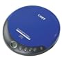 Coby Personal CD Player with Stereo Headphones CXCD109BLU, Blue