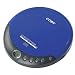 Coby Personal CD Player with Stereo Headphones CXCD109BLU, Blue