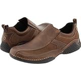 Rockport Mens Slip On Crowlin Chocolate Brown Leather 8.5M