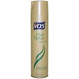 Alberto VO5 Aerosol Hair Spray, Unscented Hard to Hold, 8.5-Ounce Cans (Pack of 6)