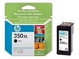 Electronics : HP 350XL Blk Vivera Ink Cartridge