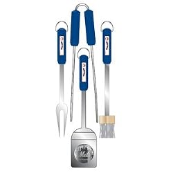 New York Mets Barbecue BBQ Set - MLB Baseball Fan Shop Sports Team Merchandise