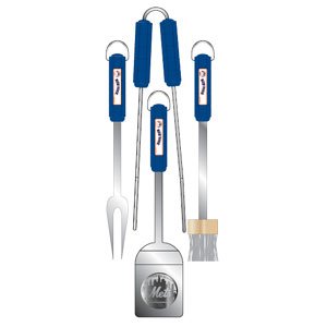 New York Mets Barbecue BBQ Set - MLB Baseball Fan Shop Sports Team Merchandise