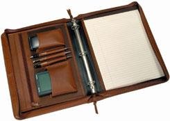 Royce Leather Deluxe Convertible Zippered Around Tan