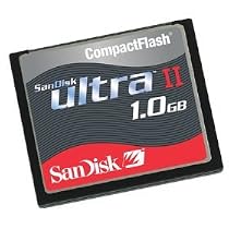 SanDisk SDCFH-1024-901 1 GB Ultra II CompactFlash Card (Retail Package)