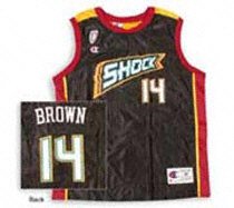Detroit Shock WNBA Brown Jersey