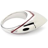 Nicky Hilton Sterling Silver Spiked Dome Ring,