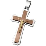 10K Gold Crucifix Cross 83.00 X 53.00 mm