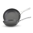 Circulon Infinite Hard Anodized Nonstick 10-Inch & 12-Inch Open Skillets Twin Pack