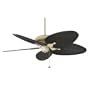 Fanimation Series FP4320LT Belleria Ceiling Fan in Latte with Black Blades