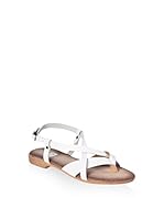 JULIE JULIE Sandalias planas (Blanco)