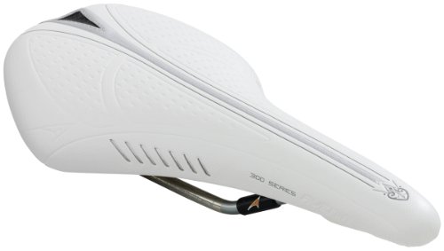 Avenir Women's 300 Series ROAD Saddle (White/Silver)