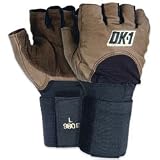 Half-Finger Impact Gloves w/ Wrist Support, X-Large