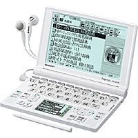 Cover image : SHARP Papyrus 電子辞書 PW-GT570-W  ホワイト 学習モデル 72コンテンツ 4言語(日・英・中・韓)対応手書きパッド Wバックライト付高精細5.5型HVGA液晶搭載