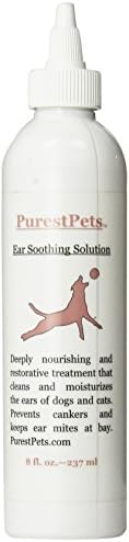 PurestPets Ear Soothing Solution for Dog and Cat, 8-Ounce