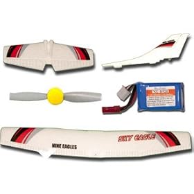 Crash Kit for the 9Eagles Cessna Sky Eagle Park Flyer RTF 2.4G (Spare Parts) from Toy RC Airplanes