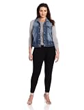 Silver Jeans Juniors Plus-Size Denim Vest