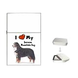 I Love My Bernese Mountain Dog Flip Top Lighter