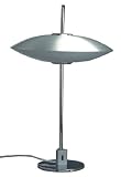 Unique UFO Saucer Style Chrome Finish Table Lamp