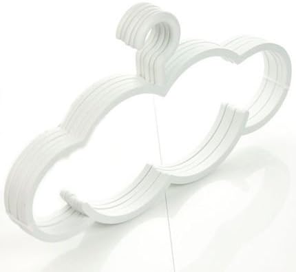 WOOOO Designed Heavenly Clothes Hangers Clound Shape (White)