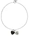 Women's Stainless Steel and Black-Tone Two title=