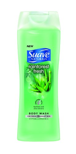 Suave Naturals Body Wash, Rainforest Fresh, 12 oz