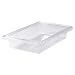 Rubbermaid Commercial Products FG330700CLR 2-Gallon Food/Tote Box