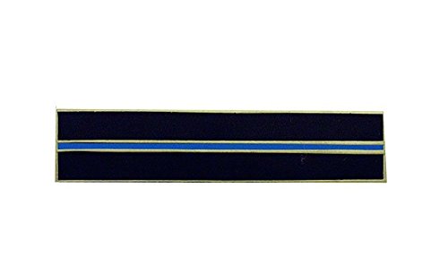 Thin Blue Line Silver Plated Service Bar - Individual