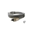 Premium Toslink 8.0mm Optical Audio Cable: 6 ft - by Abacus24-7