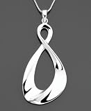 Sterling Silver Twist Pendant
