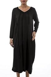 Plus Size Wool/Knit Asymmetric  Dress