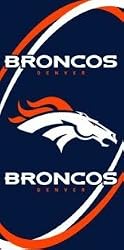 Denver Broncos Fiber Reactive Pool/Beach/Bath Towel (Team Color)