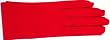 Shiny Neon Red Spandex 9 Inches Opera and Bridal Gloves