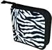 CD/DVD Wallet/Holder Faux Zebra Fur Holds 24 each