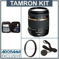 Tamron 18 - 270mm f/3.5-f/6.3 DI-II VC PZD Piezo Drive Ultrasonic Motor Aspherical (IF) AF Zoom with Macro, for Sony AF Digital SLRs with APS-C Sensors, USA - Bundle - with Pro Optic 62mm MC UV Filter, Lens Cap Leash, Professional Lens Cleaning Kit