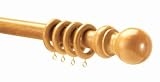 New 240cms light Ash Wooden Curtain Pole / Poles / Rod / Rail