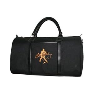 Elvis Presley Signature Product Elvis Embroidery Overnight Duffle Duffels