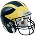 Michigan Wolverines Authentic Full Size Helmet (Quantity of 2)
