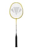 picture of Carlton Isoblade 300 Unisex Badminton Racket - Yellow/Black, 100 g