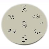 Konad Stamping Nail Art Image Plate - M3