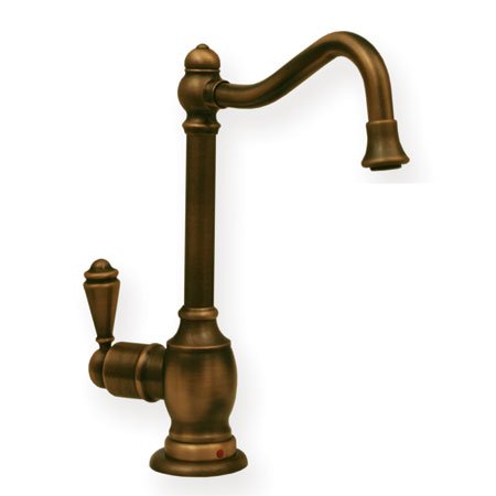 whitehaus forever hot water dispenser fh-h3130-ab antique brass