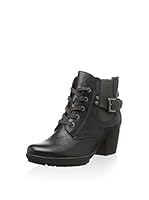 Jana Botines de cordones (Negro)