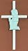 7 inch Cross With Communion Child - 10 Pack