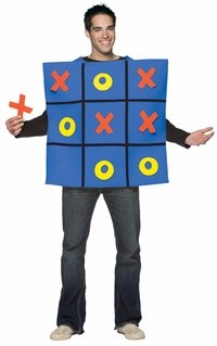 Adult Tic Tac Toe Costume Adult One Size  