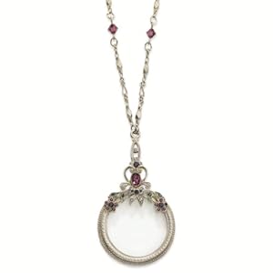 Purple Magnifying Glass